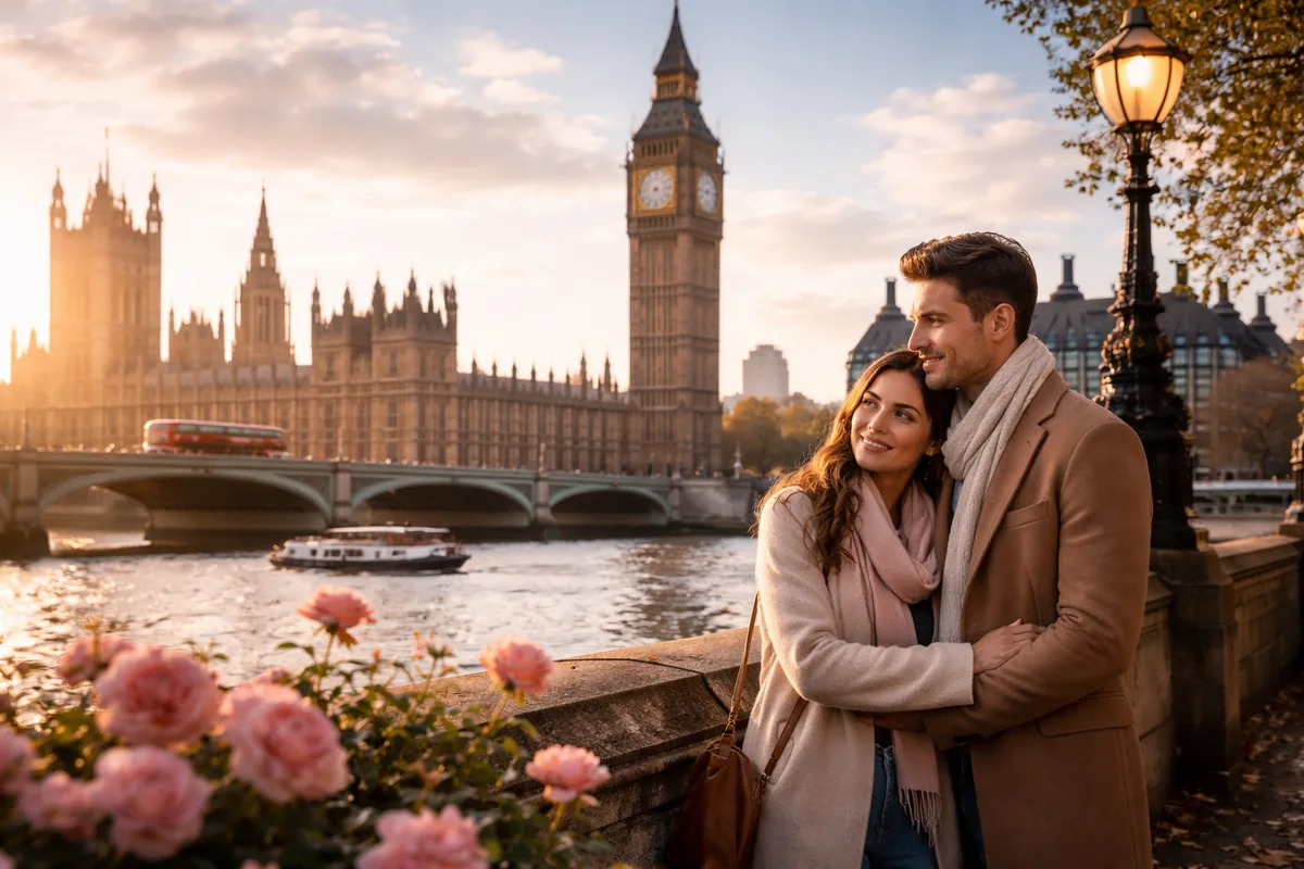 Les joies d'une escapade romantique à Londres
