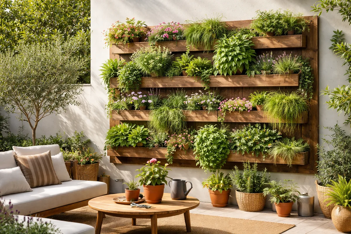Créer un jardin vertical pour optimiser votre espace extérieur