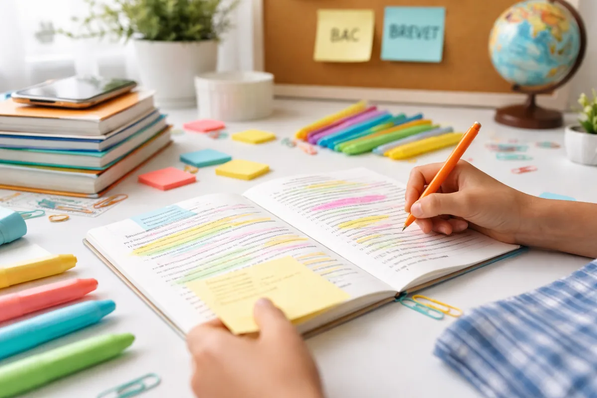Comment trouver des méthodes de révisions efficaces pour le Bac et le Brevet