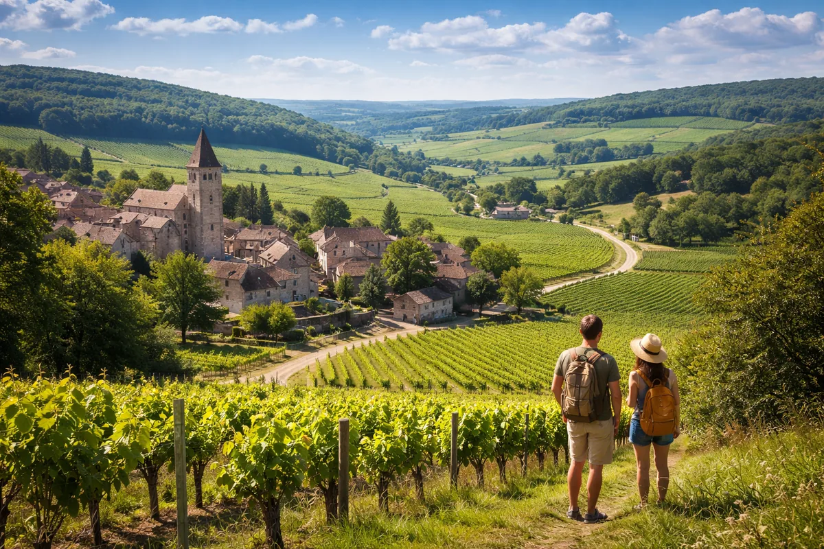 Les itinéraires de découverte en bourgogne : entre nature et histoire