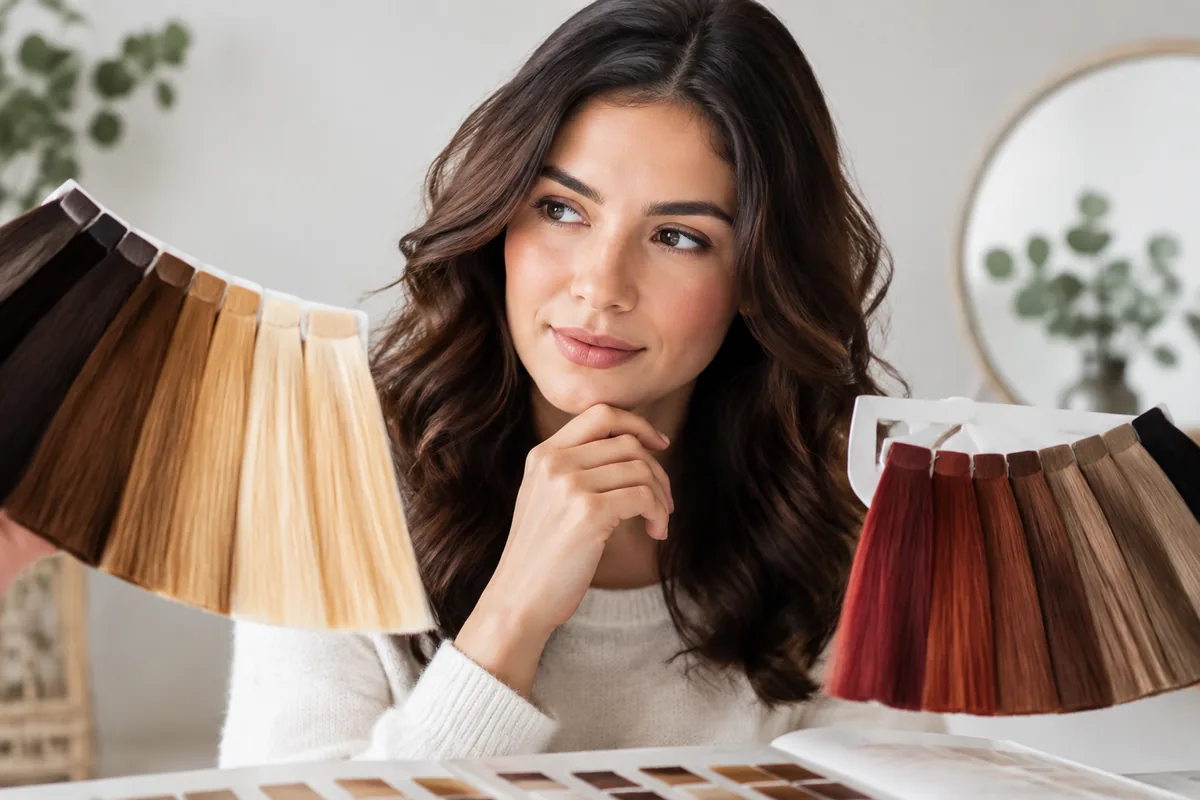 Comment choisir une coloration cheveux selon sa couleur de peau ?