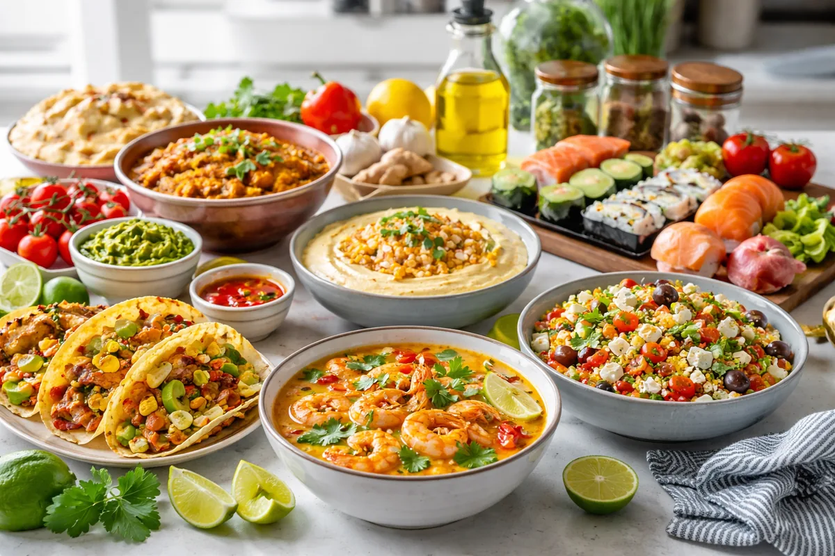 Comment trouver des recettes du monde pour diversifier votre alimentation
